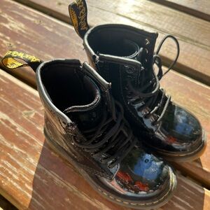 Dr. Martens Kids Shoes with Black Soles